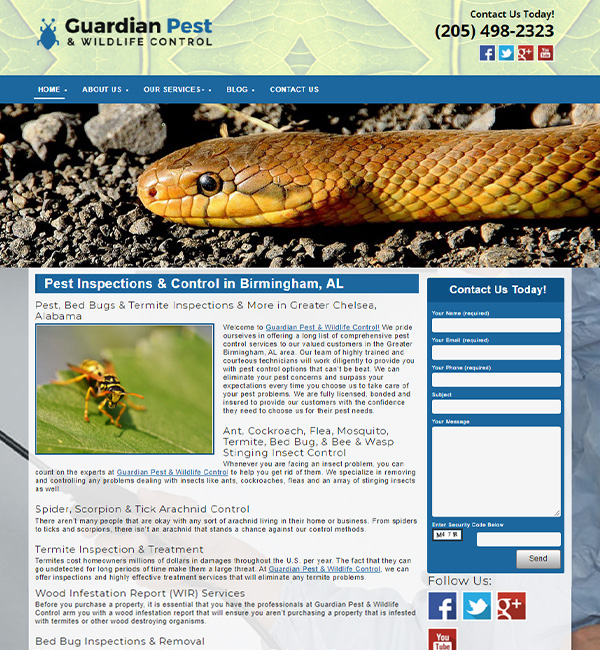 Birmingham Wildlife Control