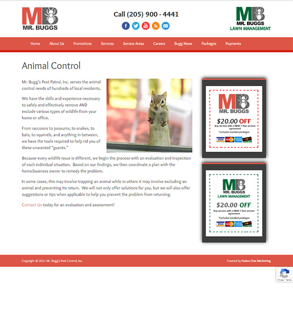 Mobile Wildlife Control